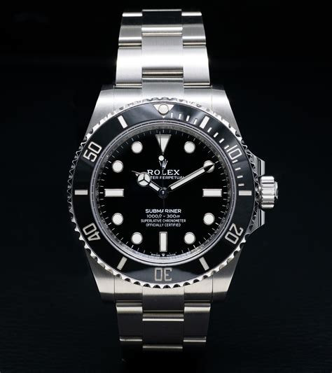 rolex submariner black no date ราคา|Rolex Submariner (No Date) 41 Ref. 124060 .